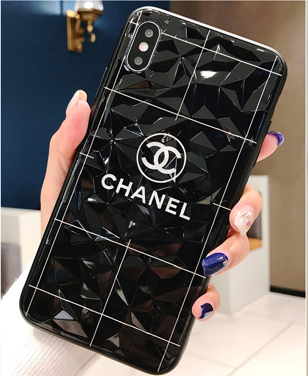 Iphonexr Xsケース シャネル レディース ダイヤモンド柄 Chanelアイフォンxs Maxケース キラキラ Iphonexスマホケース ブランド