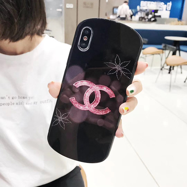 ブランドiphonexs Xs Maxケース シャネル レディース Chanelアイフォンxrカバー 弧形デザイン 個性 オシャレ