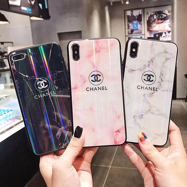 Chanel Iphone Xs Max Xrケース 女 シャネル アイフォンxs X 8カバー 大理石紋