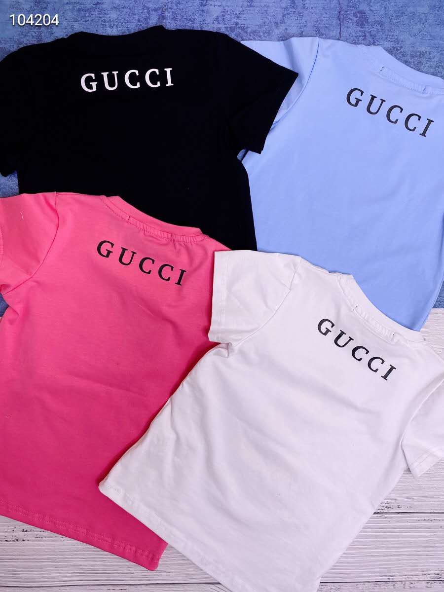 Gucci ミッキー キッズ半袖tシャツ かわいい レディス メンズ グッチ 子供服 Tシャツ Gucci 人気 カットソー