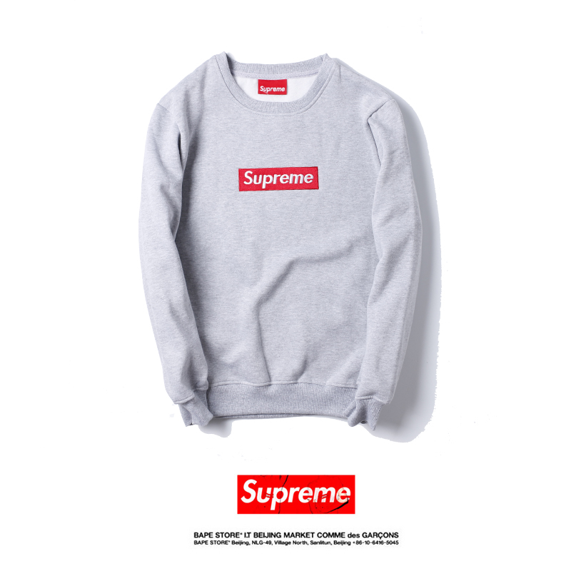 supreme トレーナー 男女兼用 ブランド シュプリーム ボックスロゴ スウェット 韓国風 刺繍ロゴ パーカー