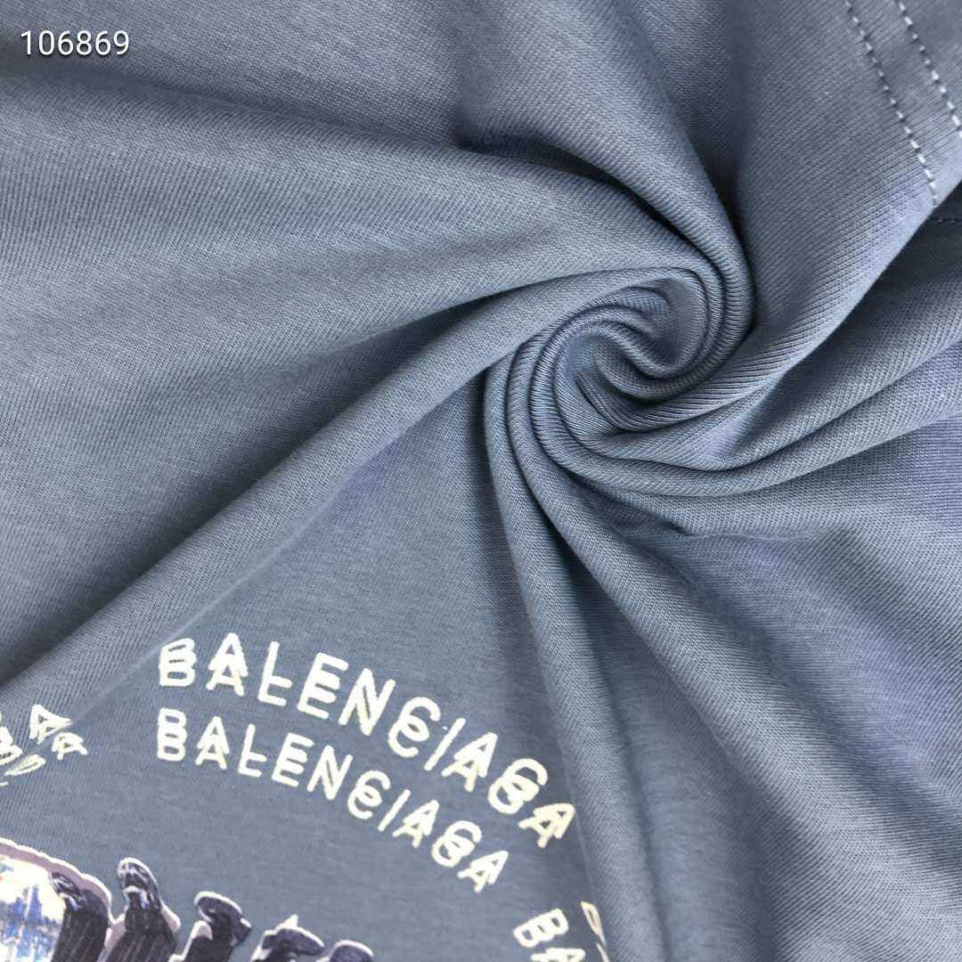 バレンシアガ tシャツ オシャレ ブランド balenciaga メンズ カットソー プリント 激安 パロディー