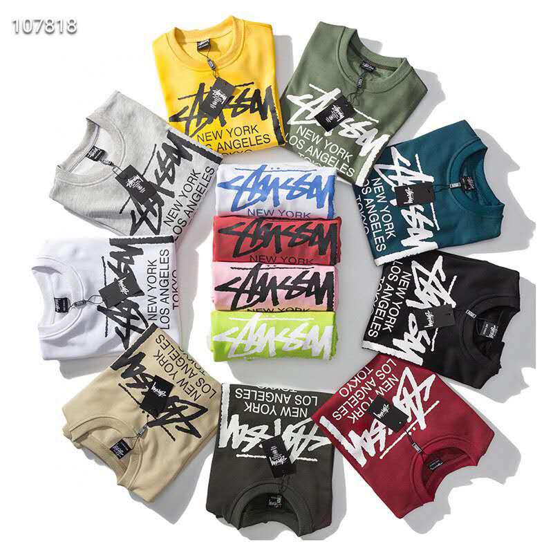 STUSSY - 【極美品 L】ステューシー スリーブロゴ トリコロール ゲーム