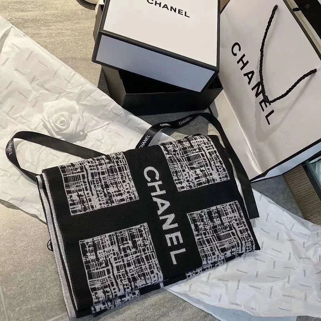 シャネル レディス向け ストール ブランド オシャレ CHANEL マフラー 人気 大判 激安