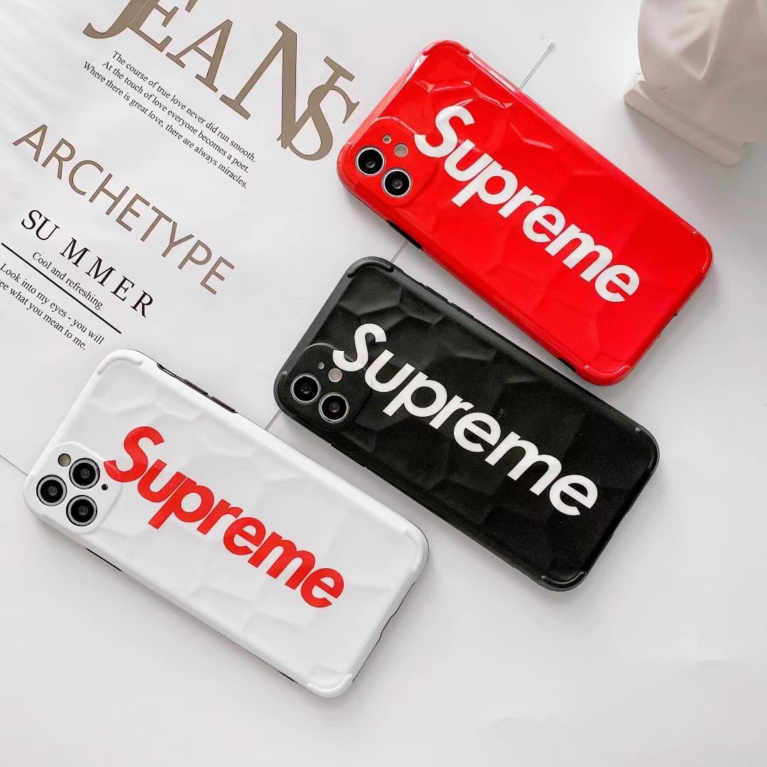 シュプリーム iphone 12Pro/12ソフトケース 男女兼用 ブランド Supreme アイフォン12Pro max/12mini携帯