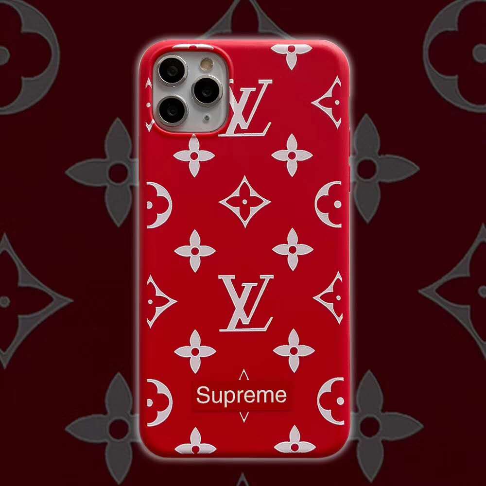 Louis Vuitton & Supreme Logo iPhone 11 Case