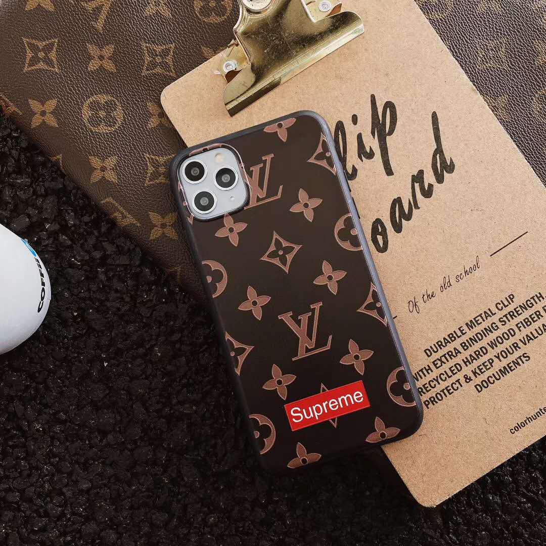 Louis Vuitton & Supreme Logo iPhone 11 Pro Case