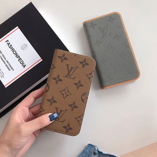 LV アイフォン xs max/xケース 手帳型 ビジネス風 ヴィトン