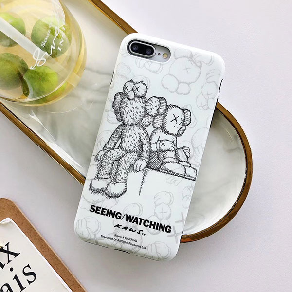 ペア KAWS アイフォン xr/xs maxケース 可愛い カウズ iphone x/xr保護