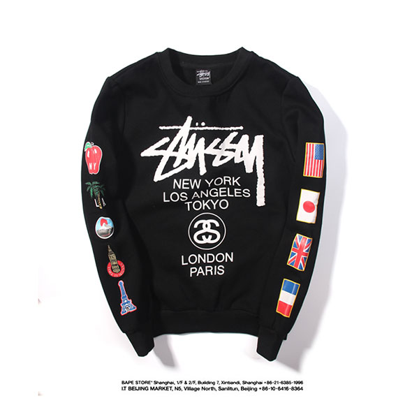 新品未使用』ステューシー STUSSY トレーナー パーカー ホワイト M