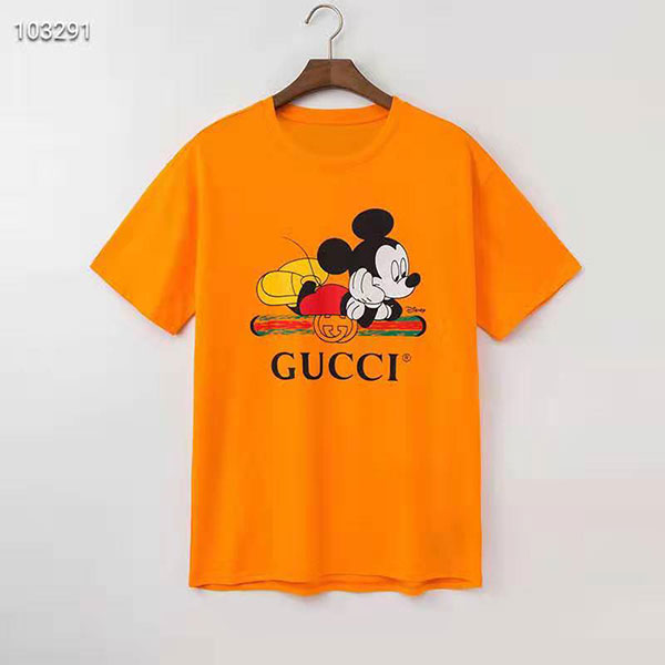 GUCCI グッチ ミッキー Tシャツ男女兼用 トップス Tシャツ/カットソー