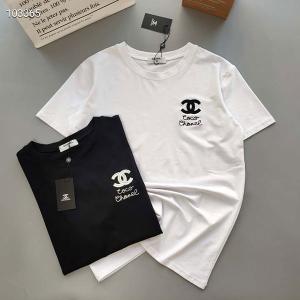 CHANEL シャネル Tシャツ・カットソー 42(M位) 白x紫系x黒等