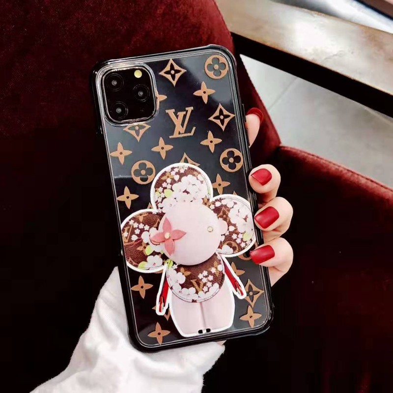 LV アイフォン11/11Proクリアケース 可愛い ヴィヴィエンヌ ルイ 