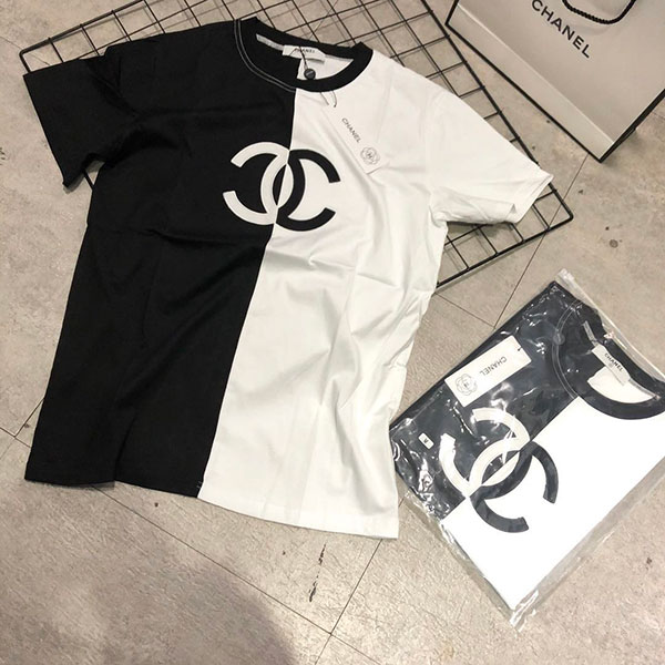 ブランド CHANEL 半袖Ｔシャツ レディス シャネル ティシャツ ブラック