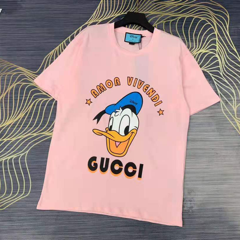 最新エルメス × GUCCI Disney ドナルド Tシャツ ディズニー グッチ ...