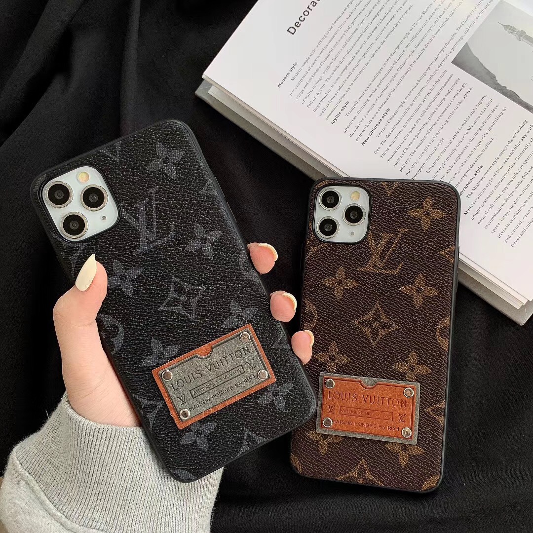 LOUIS VUITTON ルイヴィトン スマホケースブラック iPhoneSE - 通販