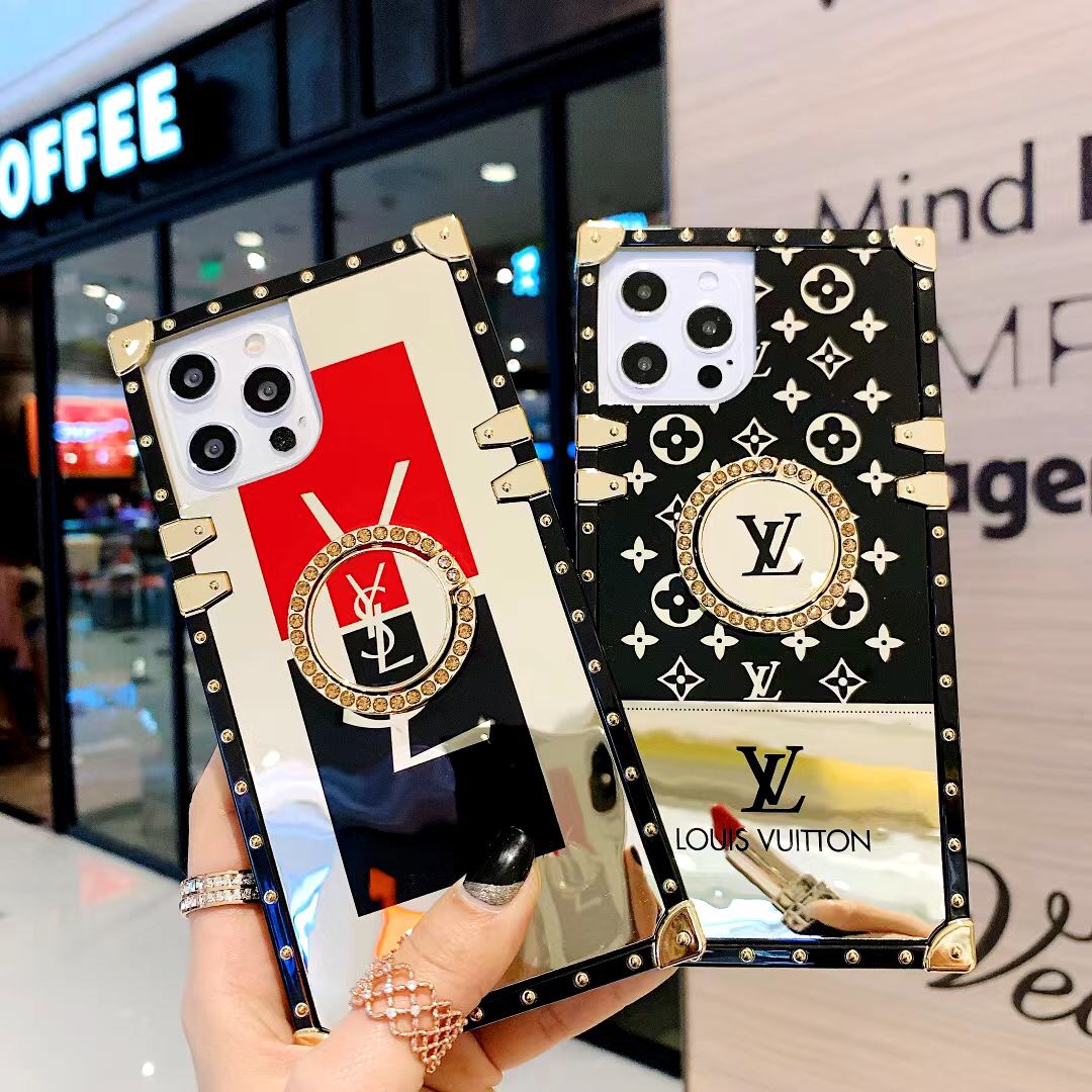 LV iphone 12/12Proケース オシャレ スマホグリップ付き LV アイフォン11/11Pro/11Pro Maxカバー ブランド YSL  アイフォンXs Max/XR携帯ケース レディス アイフォンXS/X/8ケース