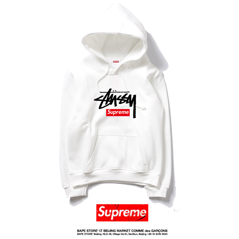 supremeパーカー　おしゃれ