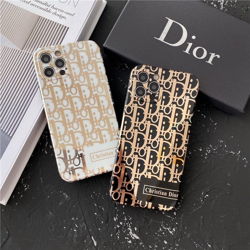 在庫有即出荷 DIOR クリスチャンディオール iPhone12ケース ゴールド