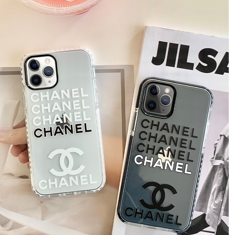 シャネル iPhone 12/12Proクリアケース オシャレ CHANEL アイフォン12pro max/12mini携帯ケース 男女兼用 簡潔風  ブランド iphone 11/11Pro Max/11Pro透明カバー 柔軟シリコン