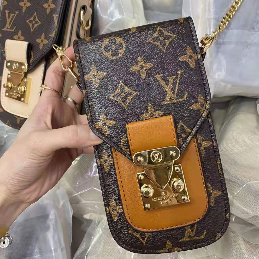 ルイヴィトン レディス向け スマホポーチ オシャレ LV スマホケース