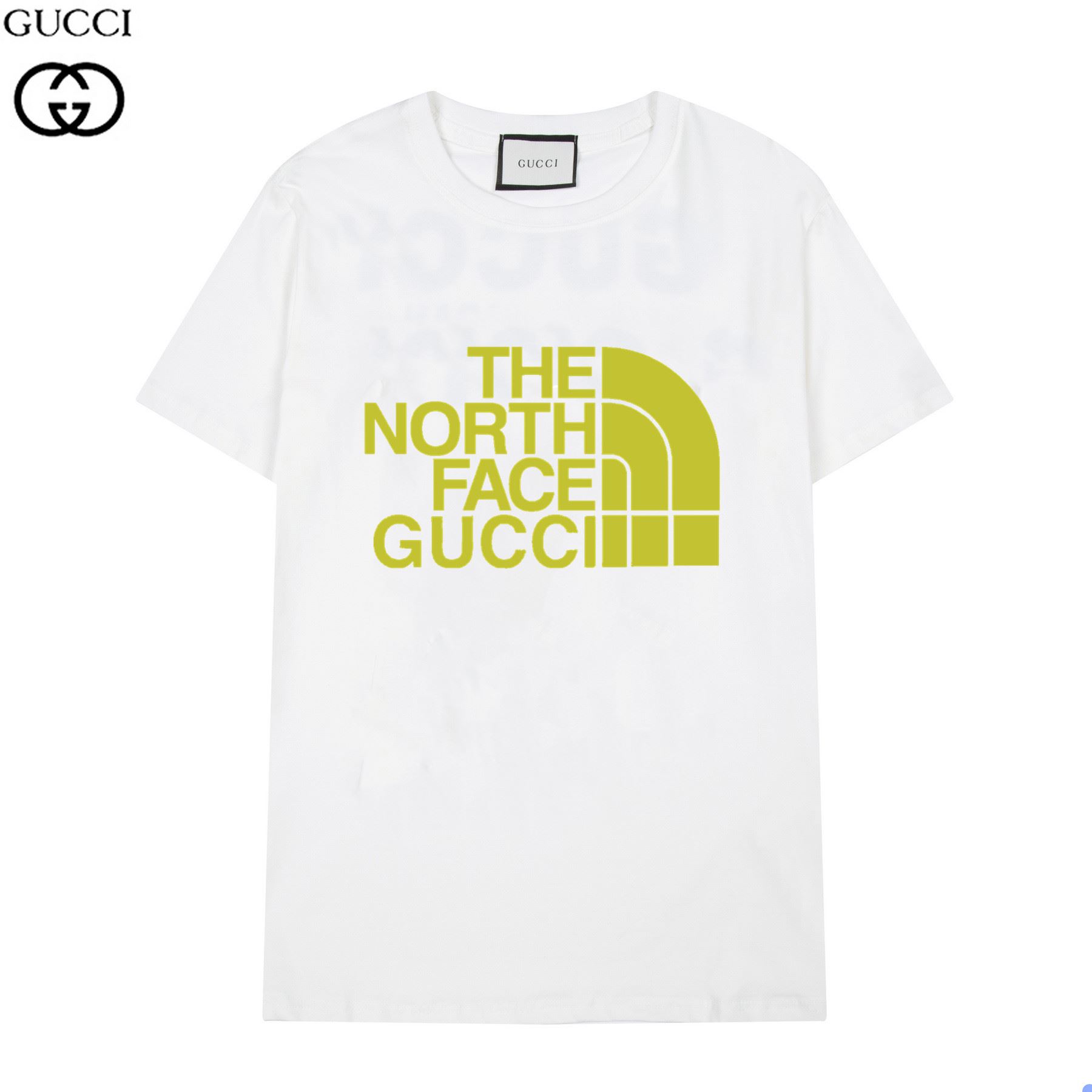 公式+セール/情報 GUCCI × THE NORTH FACE の コラボTシャツ 箱付き 