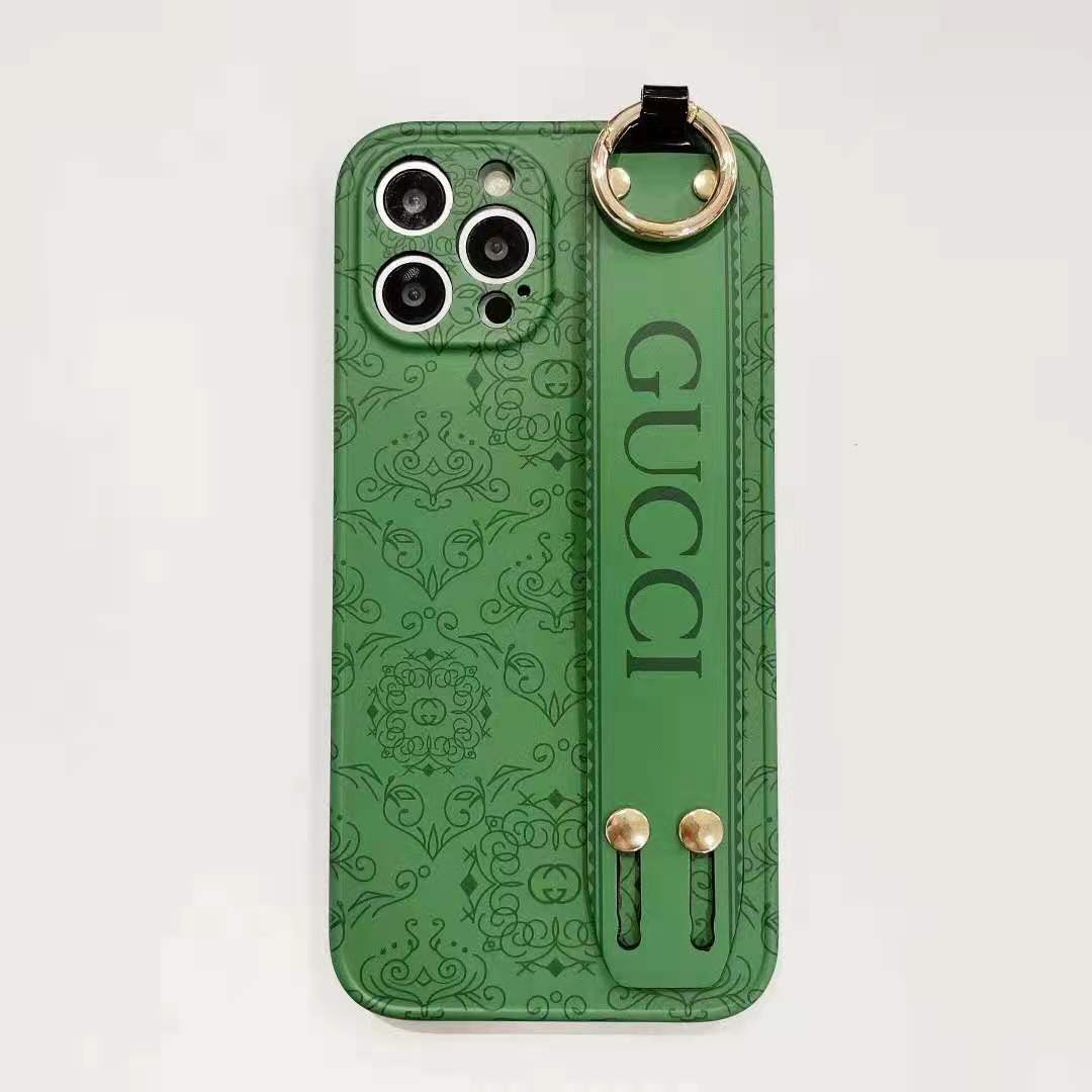 グッチ iPhone 12/12Pro携帯カバー バンドベルト付き ブランド GUCCI 