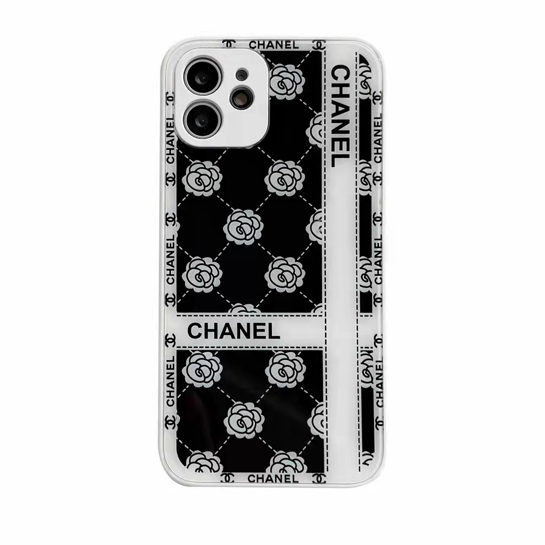 シャネル iPhone 13Pro Max/13Pro/13ガラスケース 花柄 Chanel 