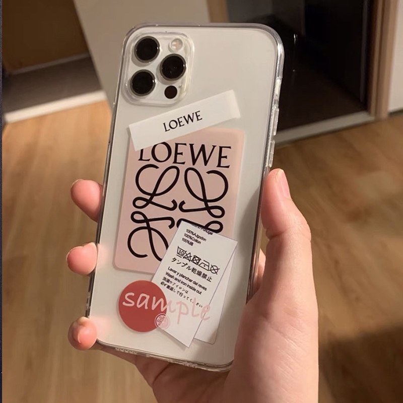 ロエベ iPhone 13/13Pro Maxクリアケース 男女兼用 LOEWE アイフォン