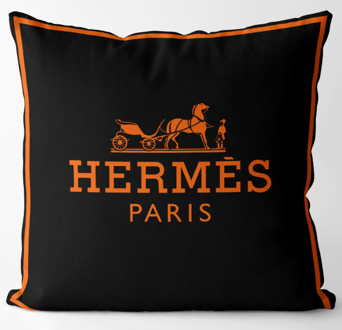 エルメス クッション ブランド オシャレ HERMES 抱き枕 大人気 北欧 hermes ソファ背当てクッション おしゃれ シートクッション  エルメス 腰枕 (中身+カバー2点セット)